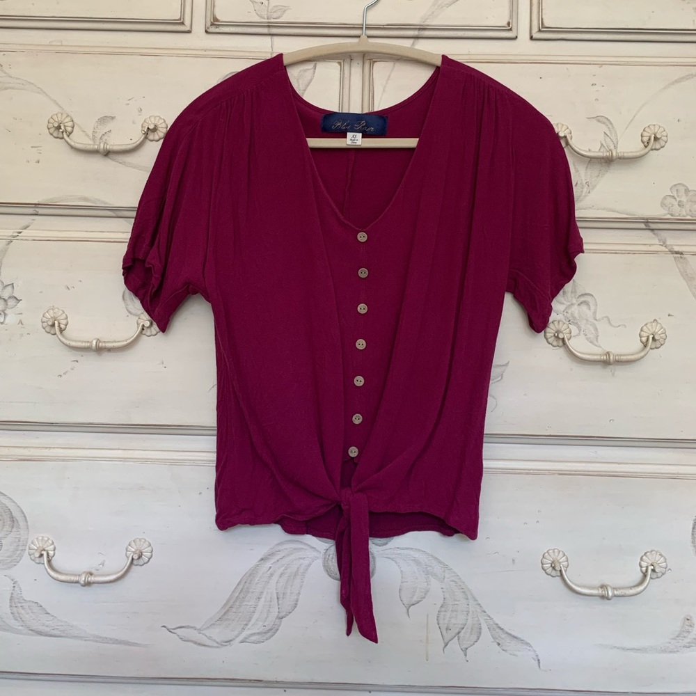 Blue Rain Women’s Button Blouse